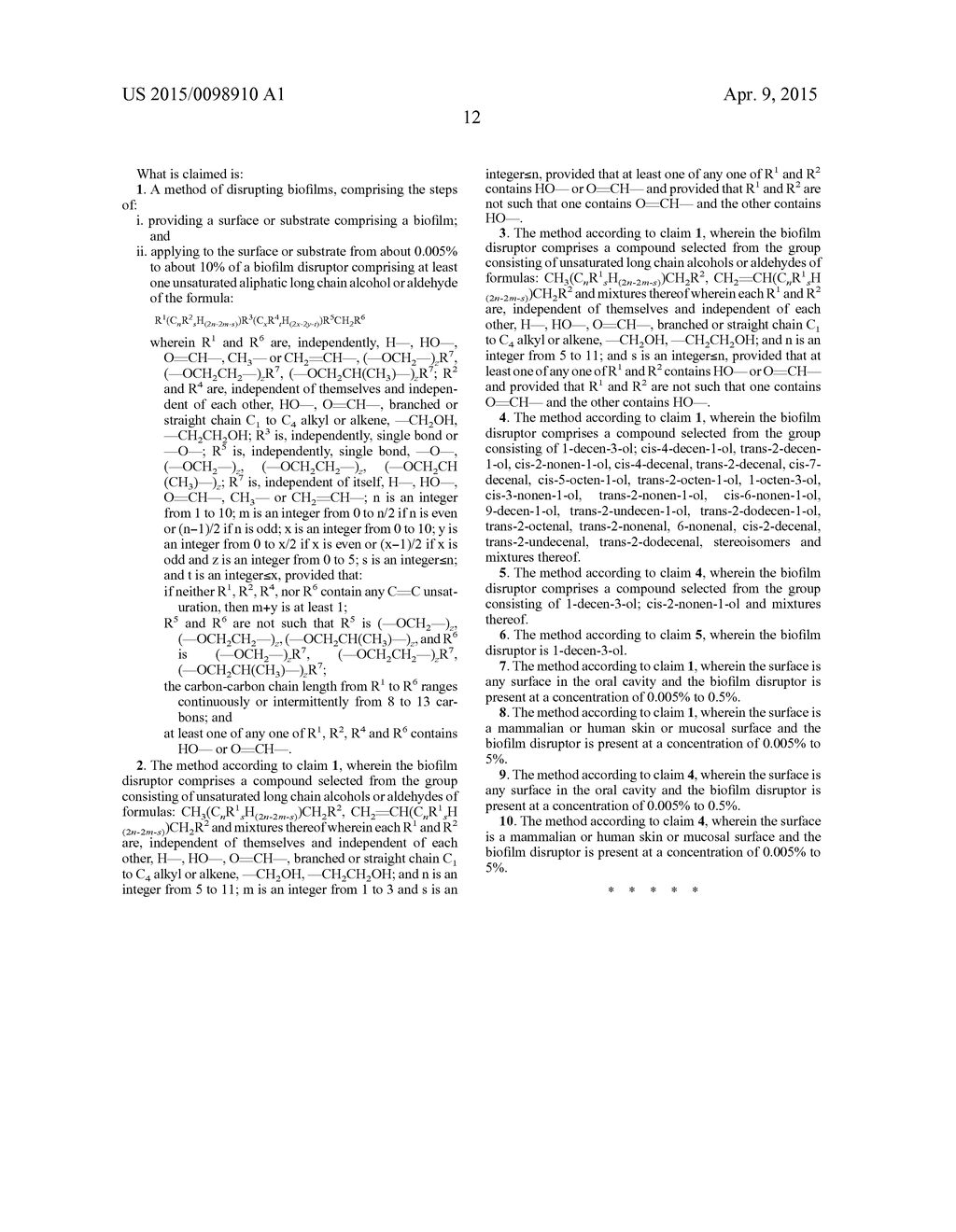 BIOFILM DISRUPTIVE COMPOSITIONS - diagram, schematic, and image 13