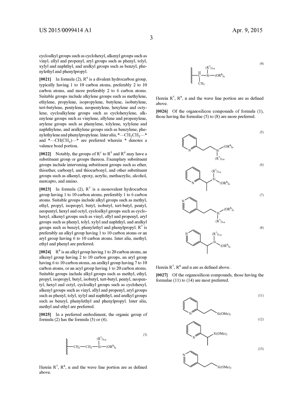 ORGANOSILICON COMPOUND, MAKING METHOD, ADHESIVE COMPOSITION, AND ARTICLE - diagram, schematic, and image 04