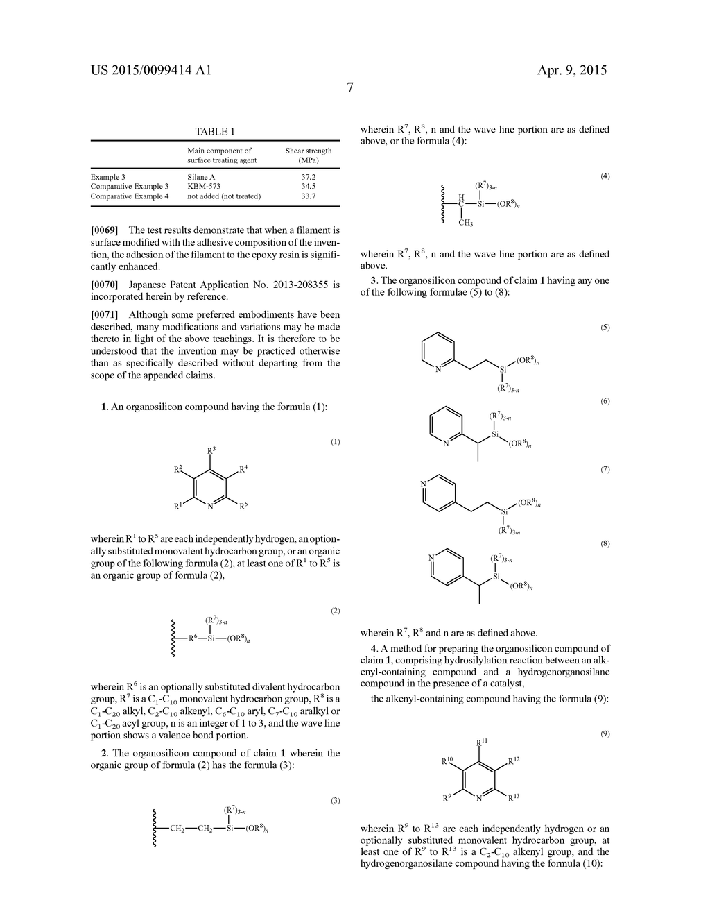 ORGANOSILICON COMPOUND, MAKING METHOD, ADHESIVE COMPOSITION, AND ARTICLE - diagram, schematic, and image 08