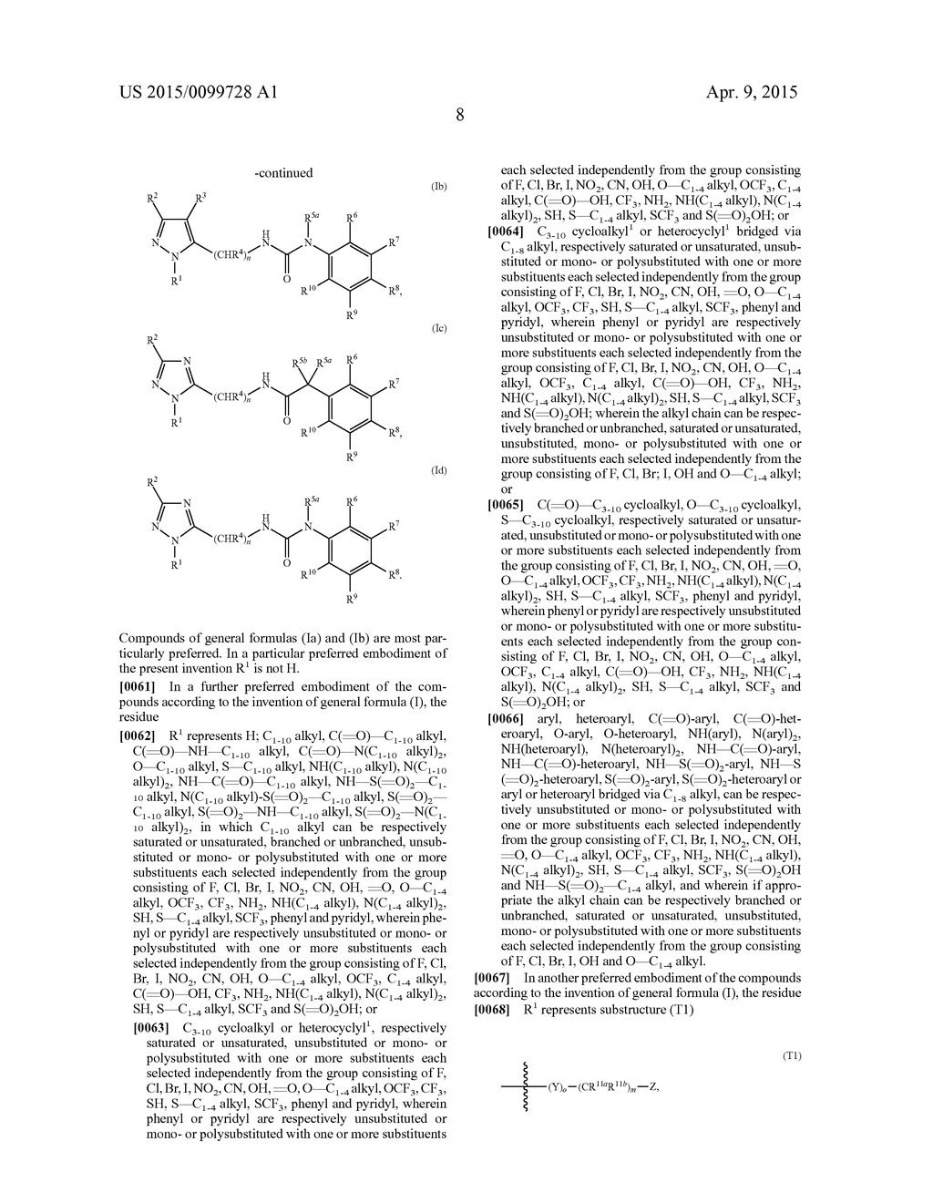 Substituted Phenylureas and Phenylamides as Vanilloid Receptor Ligands - diagram, schematic, and image 09