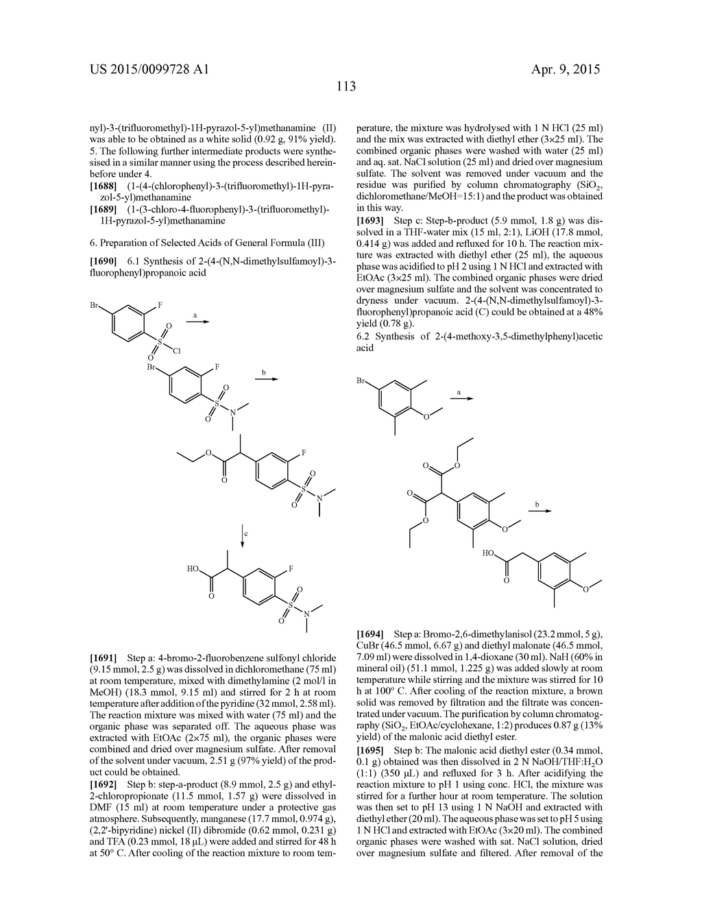 Substituted Phenylureas and Phenylamides as Vanilloid Receptor Ligands - diagram, schematic, and image 114