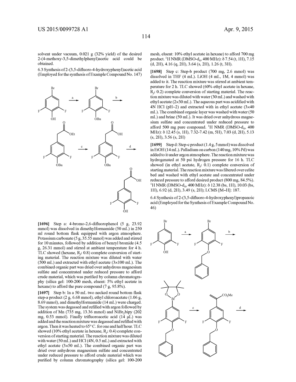 Substituted Phenylureas and Phenylamides as Vanilloid Receptor Ligands - diagram, schematic, and image 115