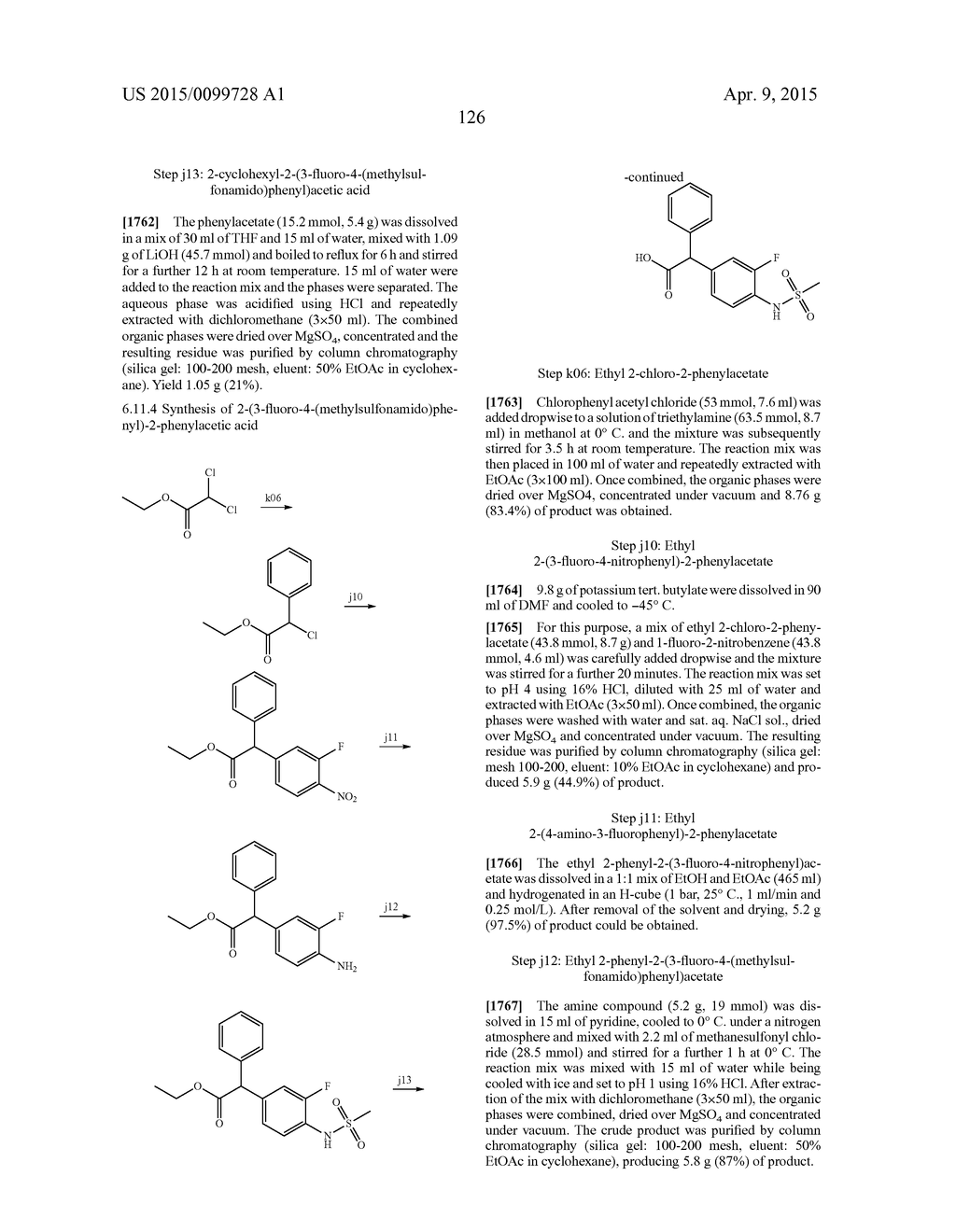 Substituted Phenylureas and Phenylamides as Vanilloid Receptor Ligands - diagram, schematic, and image 127