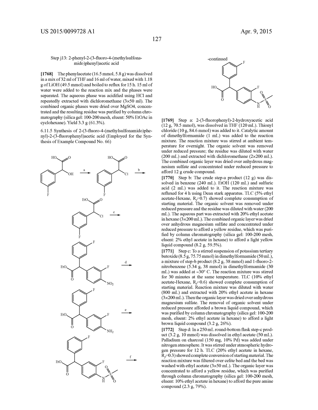 Substituted Phenylureas and Phenylamides as Vanilloid Receptor Ligands - diagram, schematic, and image 128