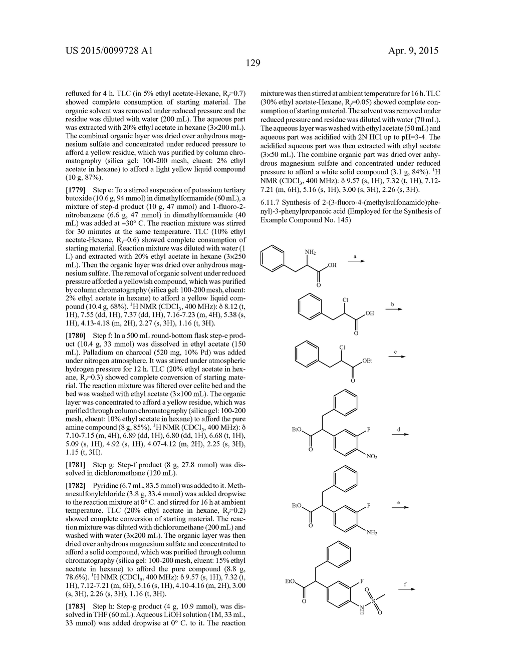 Substituted Phenylureas and Phenylamides as Vanilloid Receptor Ligands - diagram, schematic, and image 130