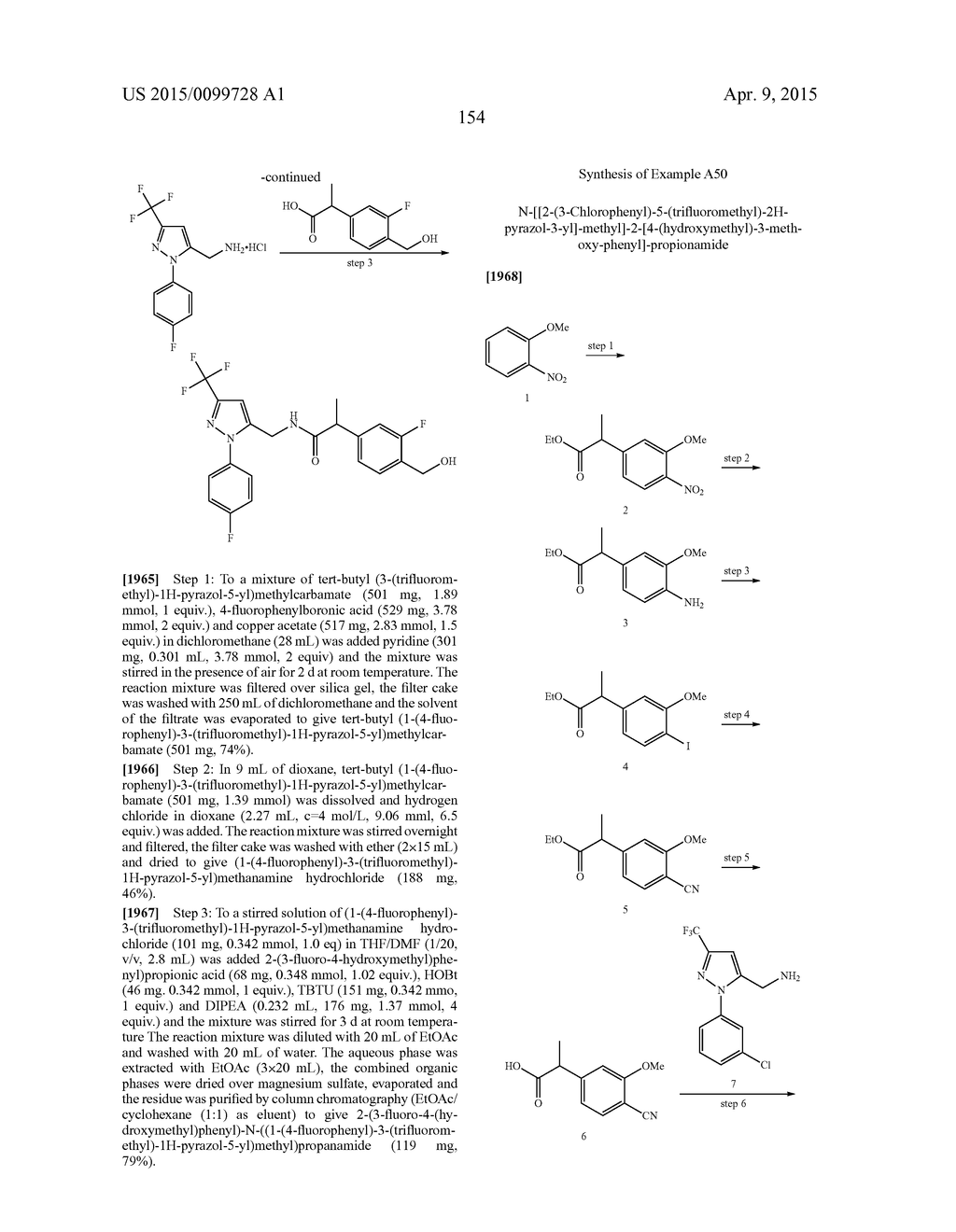 Substituted Phenylureas and Phenylamides as Vanilloid Receptor Ligands - diagram, schematic, and image 155