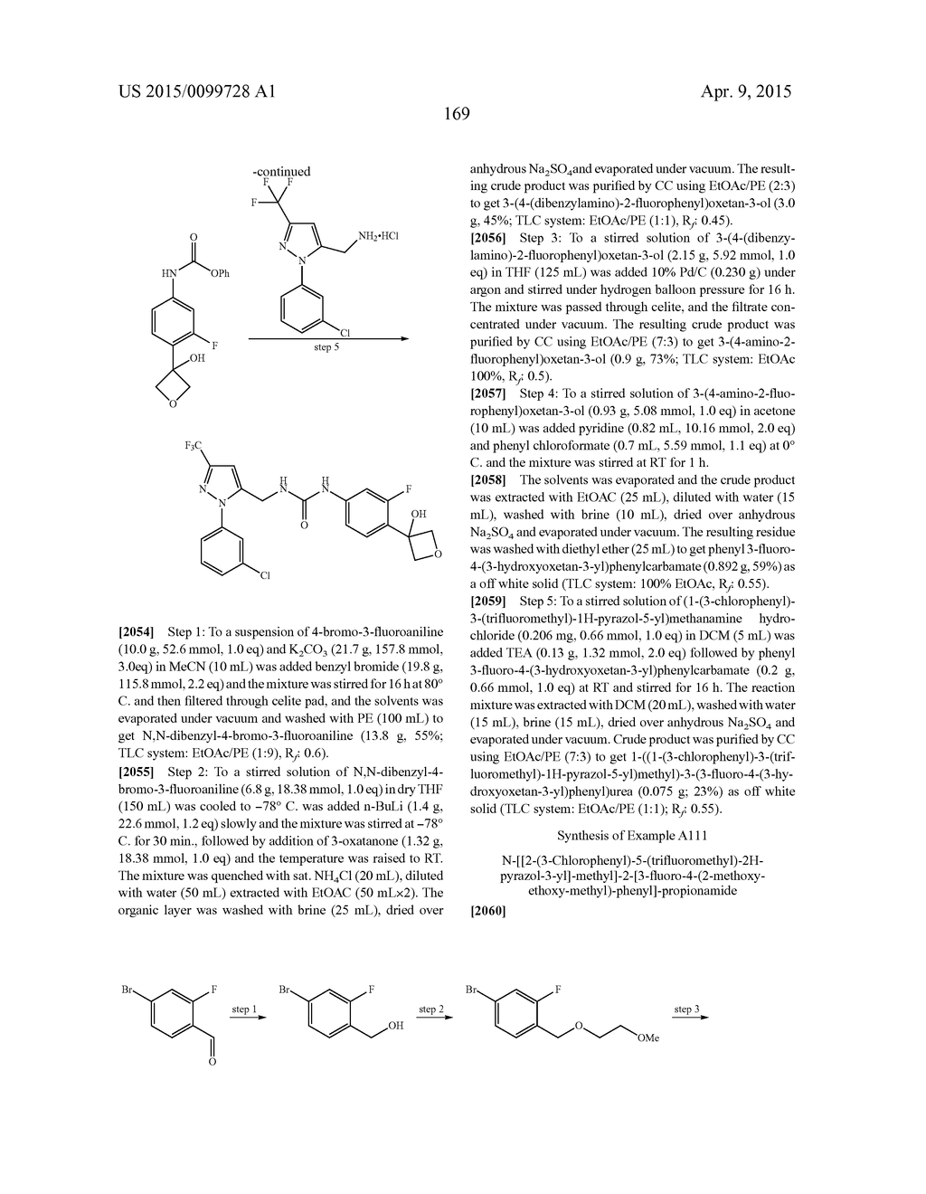 Substituted Phenylureas and Phenylamides as Vanilloid Receptor Ligands - diagram, schematic, and image 170