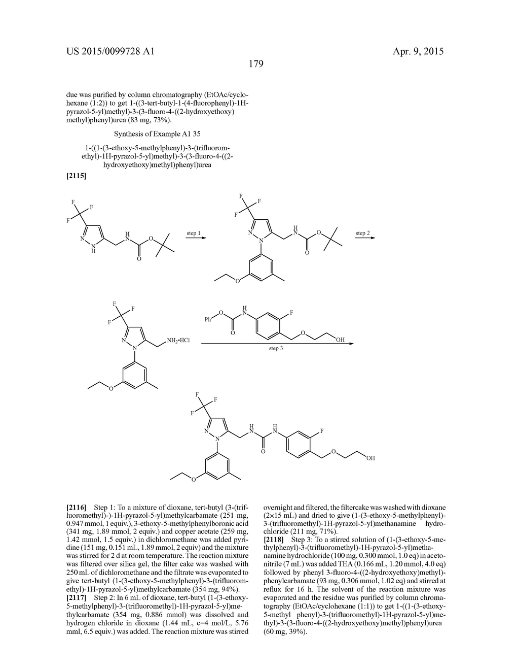 Substituted Phenylureas and Phenylamides as Vanilloid Receptor Ligands - diagram, schematic, and image 180