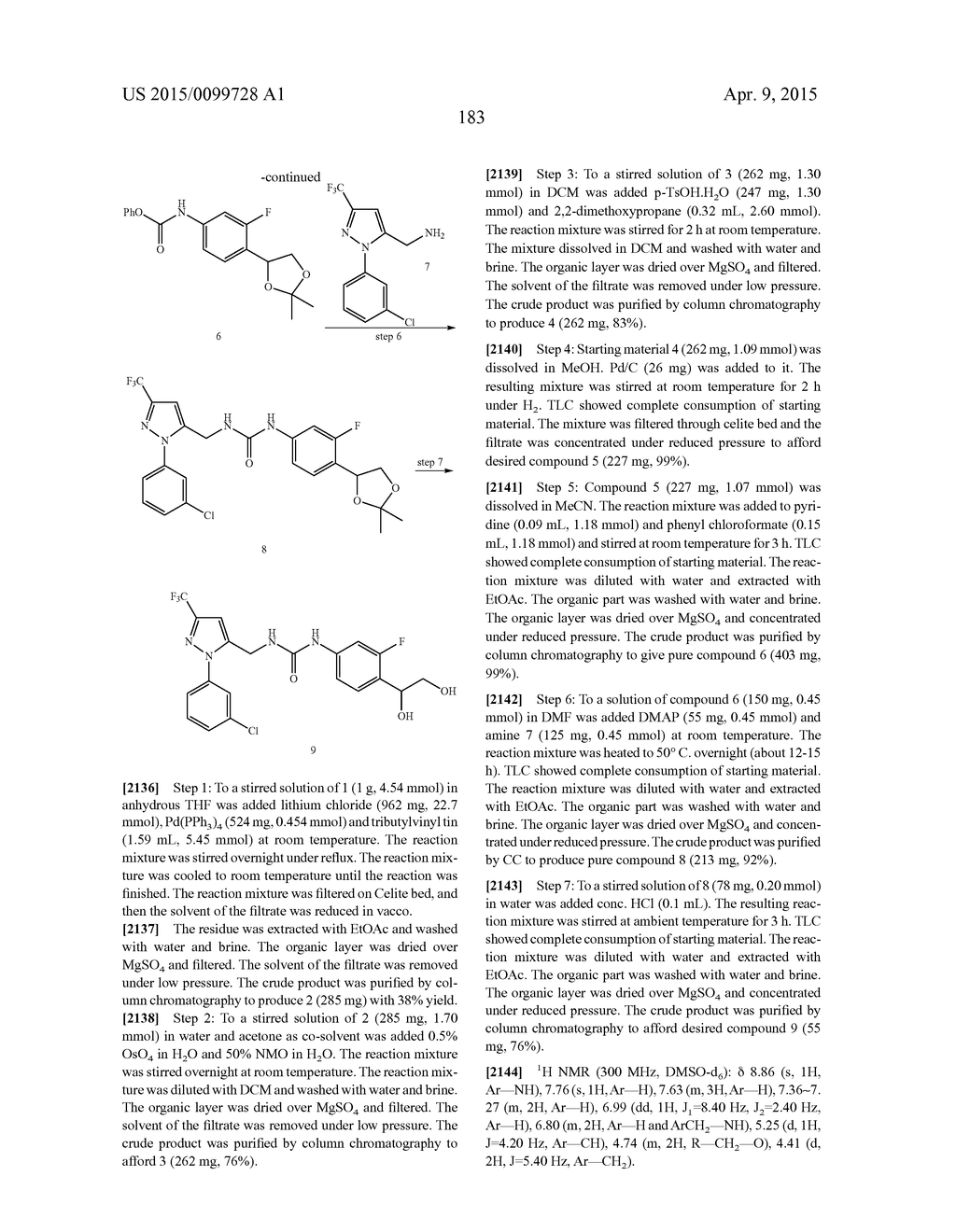 Substituted Phenylureas and Phenylamides as Vanilloid Receptor Ligands - diagram, schematic, and image 184