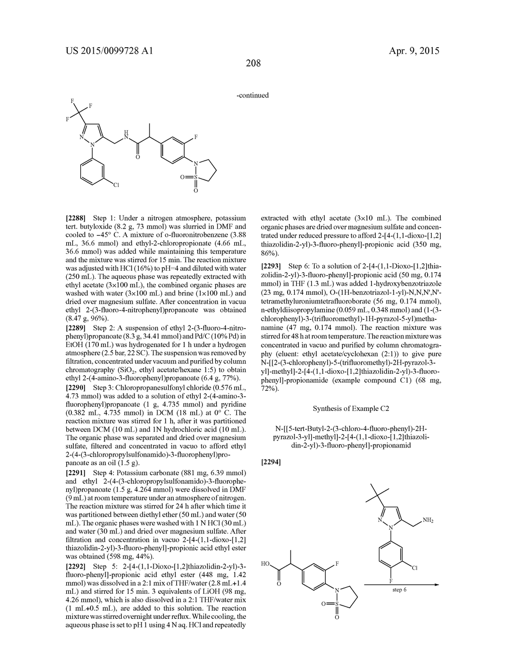 Substituted Phenylureas and Phenylamides as Vanilloid Receptor Ligands - diagram, schematic, and image 209