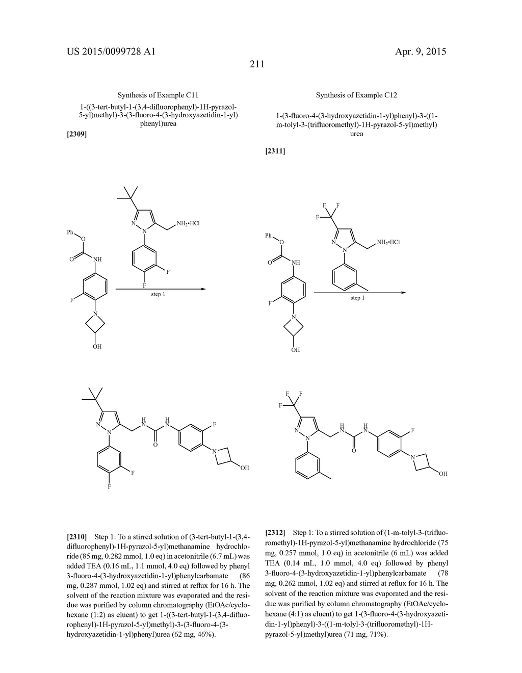 Substituted Phenylureas and Phenylamides as Vanilloid Receptor Ligands - diagram, schematic, and image 212