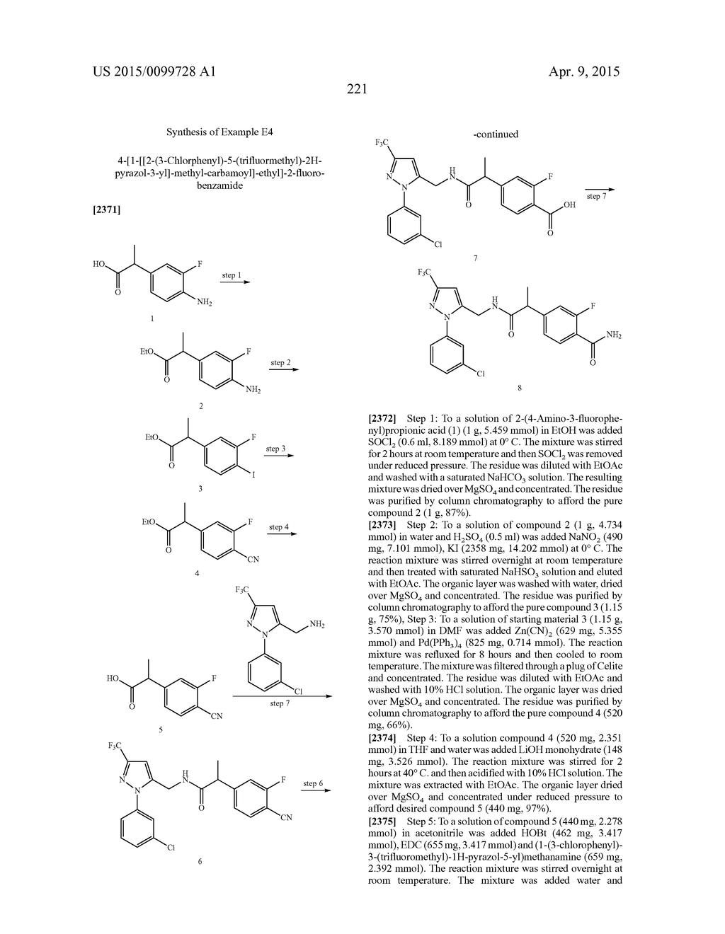 Substituted Phenylureas and Phenylamides as Vanilloid Receptor Ligands - diagram, schematic, and image 222