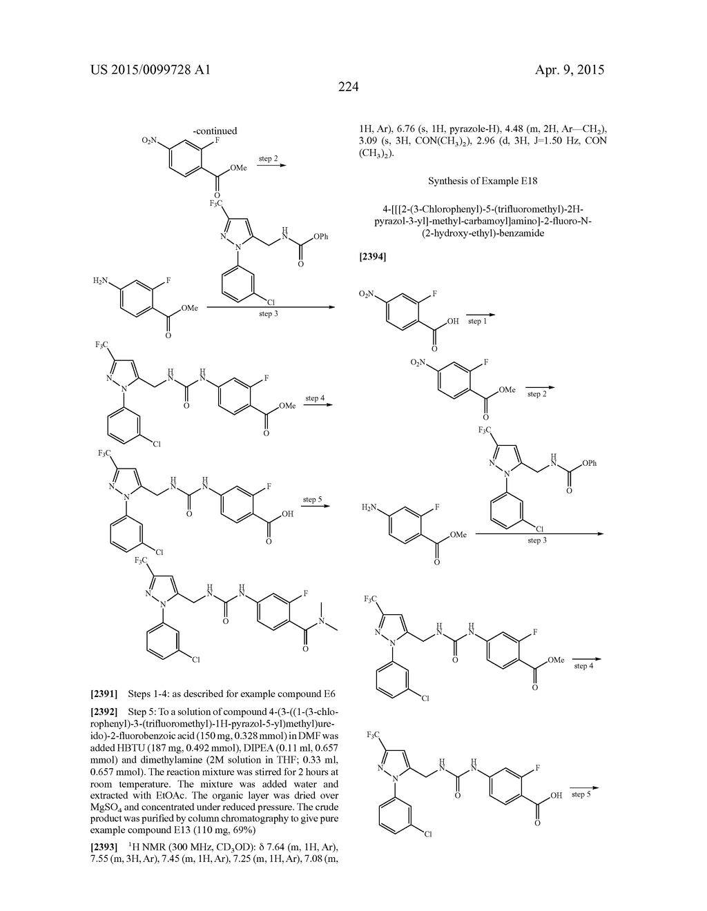 Substituted Phenylureas and Phenylamides as Vanilloid Receptor Ligands - diagram, schematic, and image 225