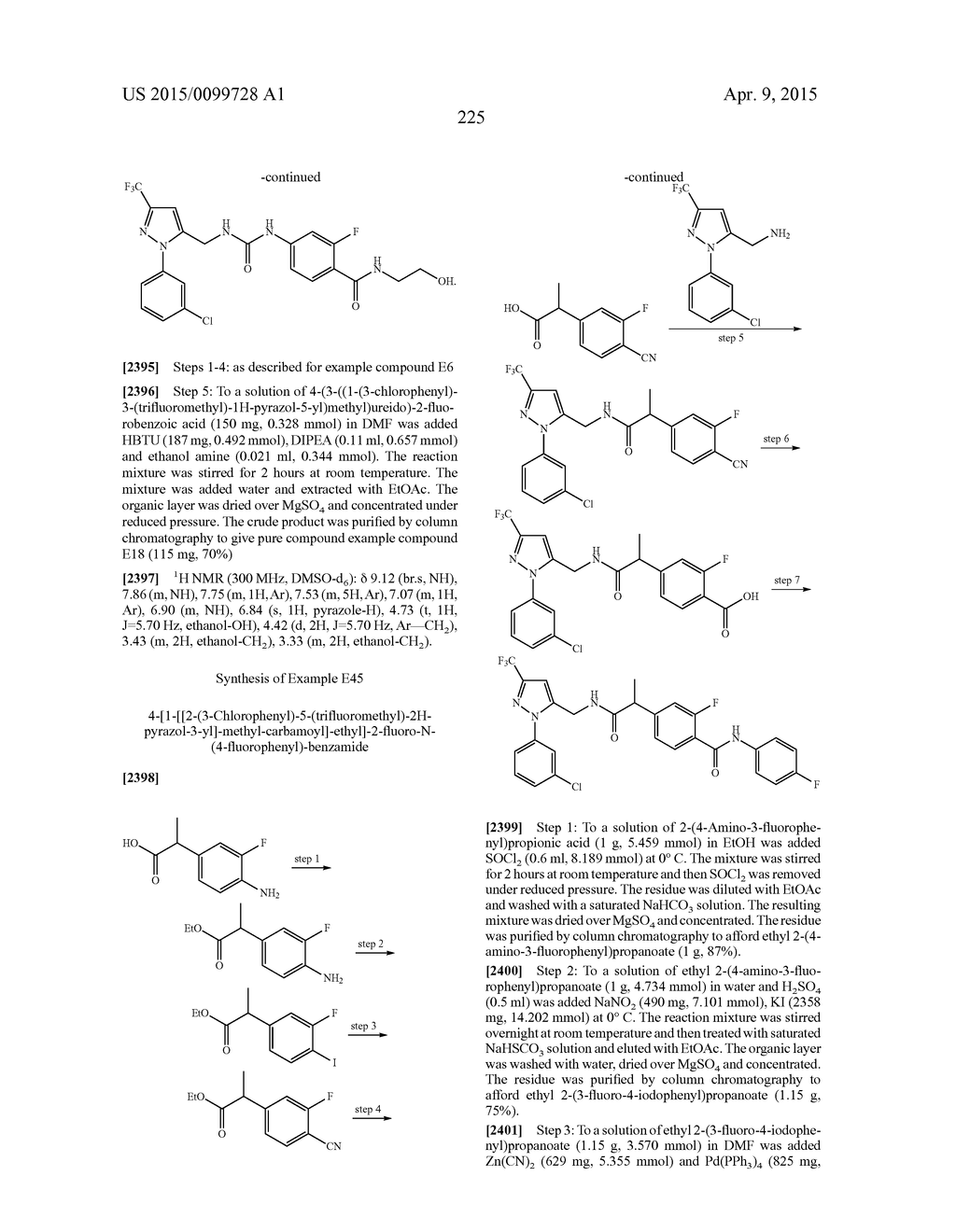 Substituted Phenylureas and Phenylamides as Vanilloid Receptor Ligands - diagram, schematic, and image 226