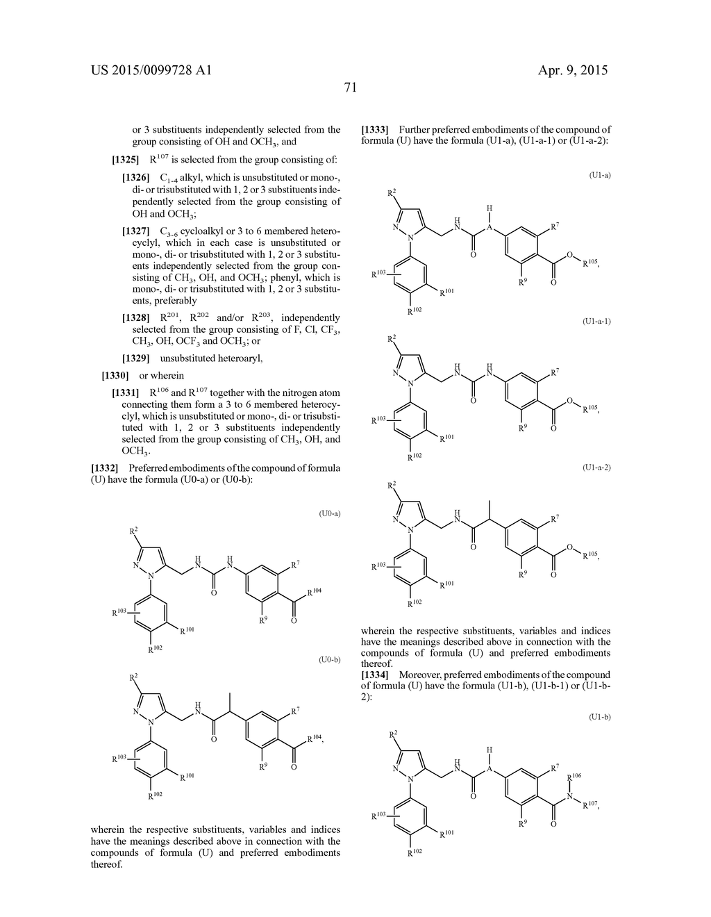 Substituted Phenylureas and Phenylamides as Vanilloid Receptor Ligands - diagram, schematic, and image 72