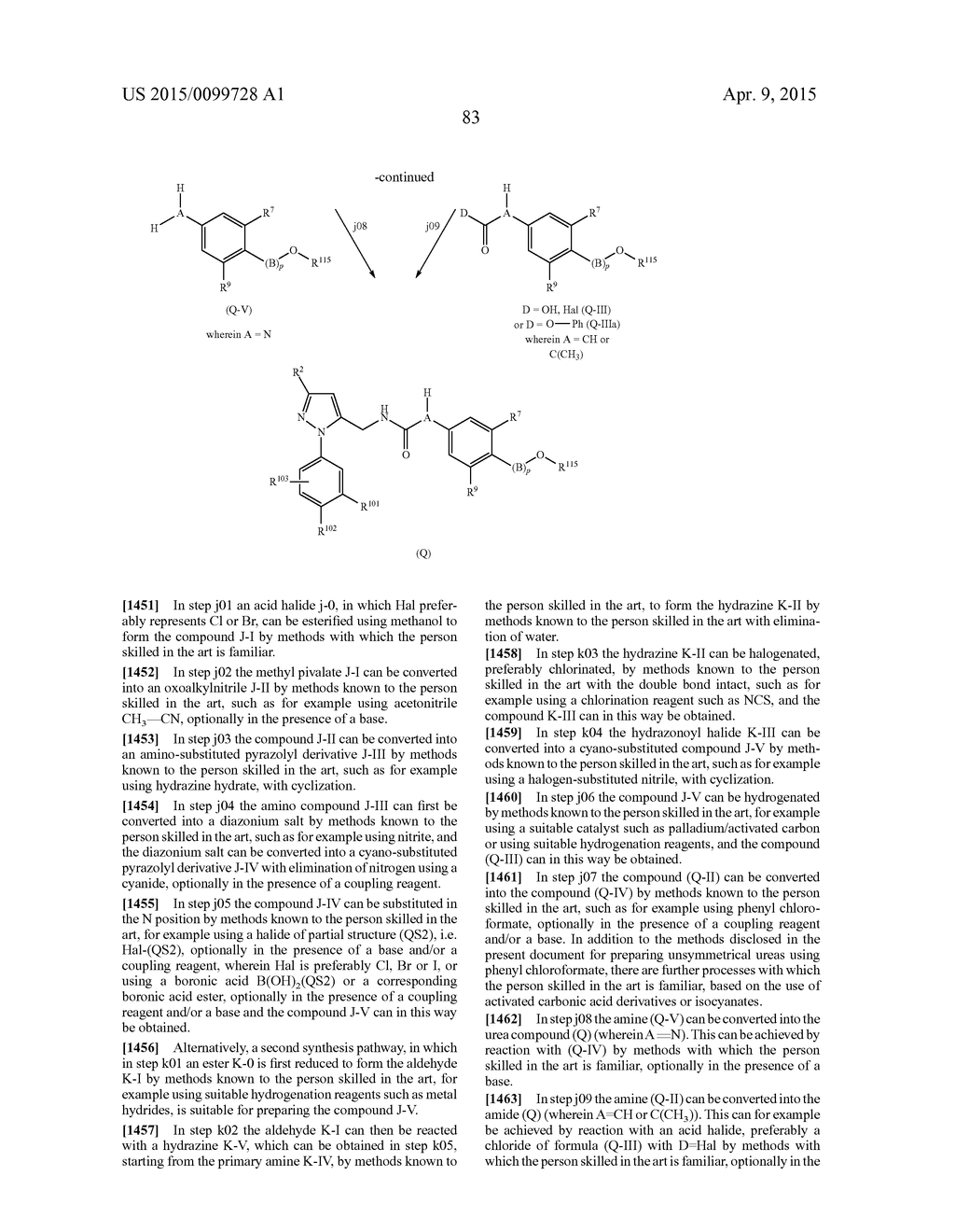 Substituted Phenylureas and Phenylamides as Vanilloid Receptor Ligands - diagram, schematic, and image 84