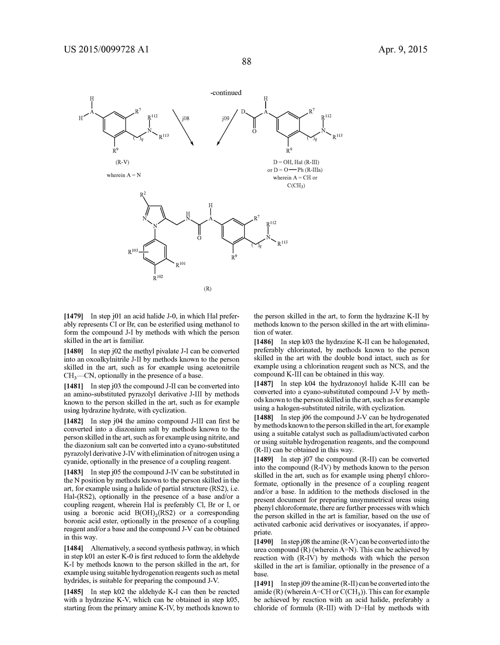 Substituted Phenylureas and Phenylamides as Vanilloid Receptor Ligands - diagram, schematic, and image 89