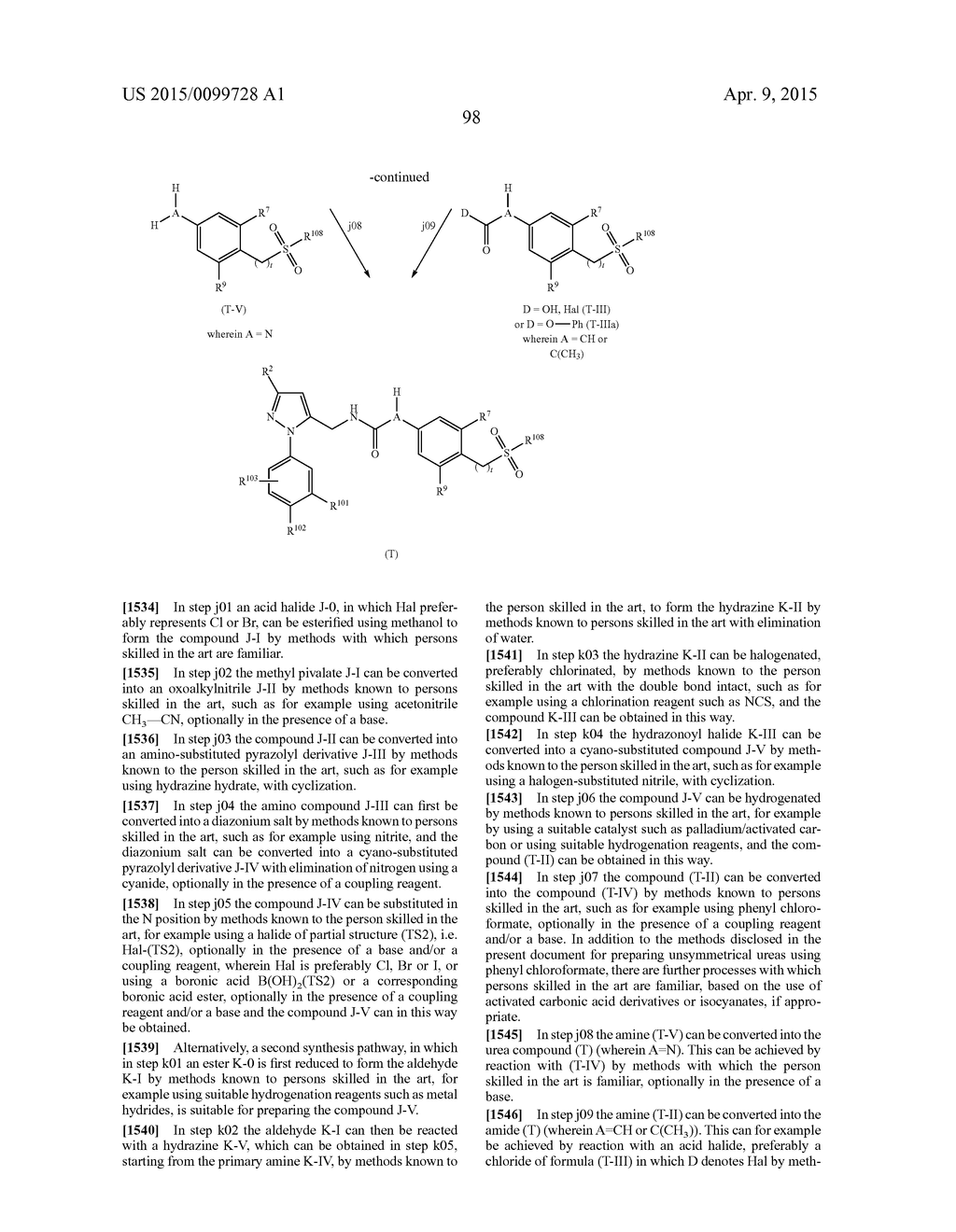Substituted Phenylureas and Phenylamides as Vanilloid Receptor Ligands - diagram, schematic, and image 99