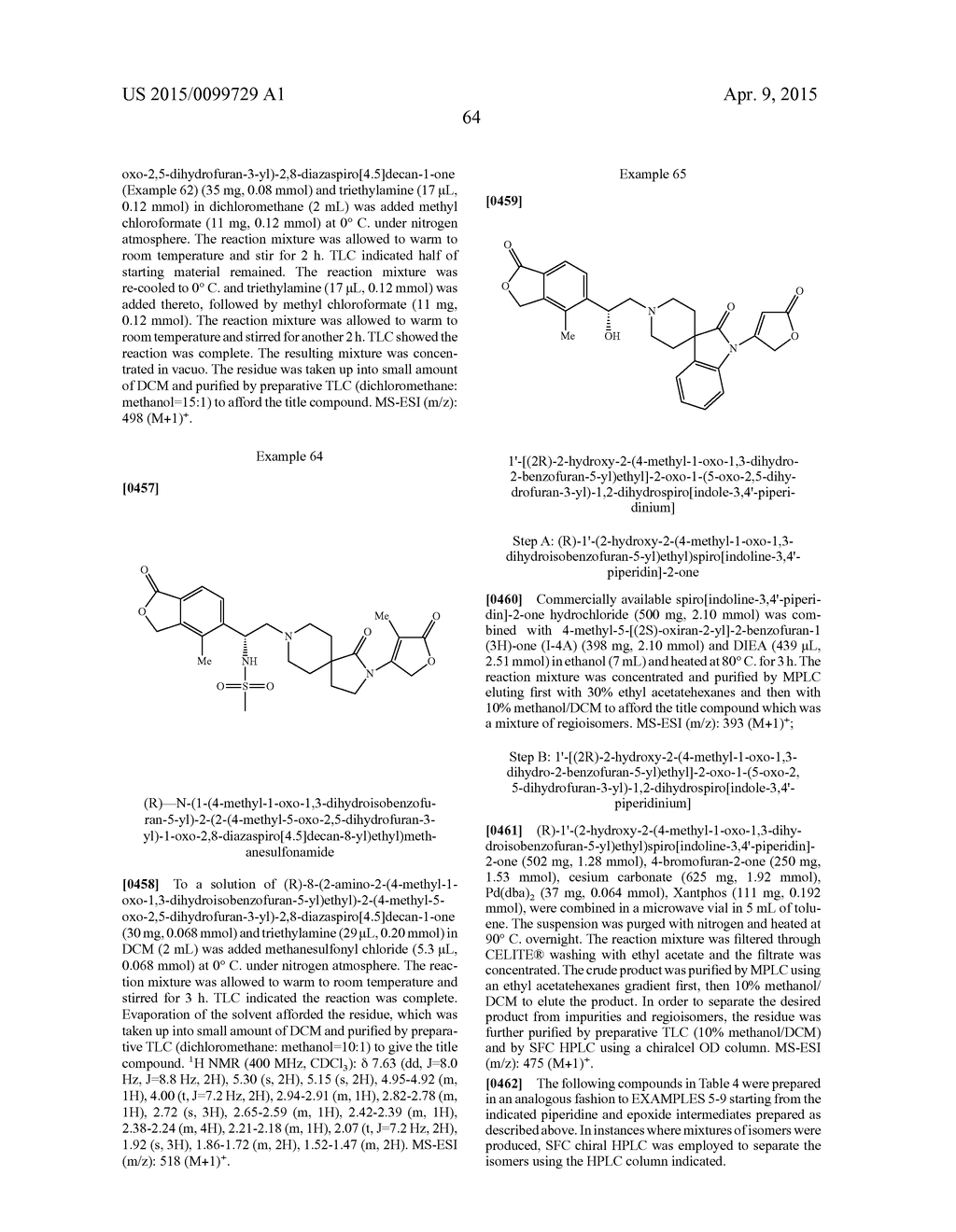 INHIBITORS OF THE RENAL OUTER MEDULLARY POTASSIUM CHANNEL - diagram, schematic, and image 65