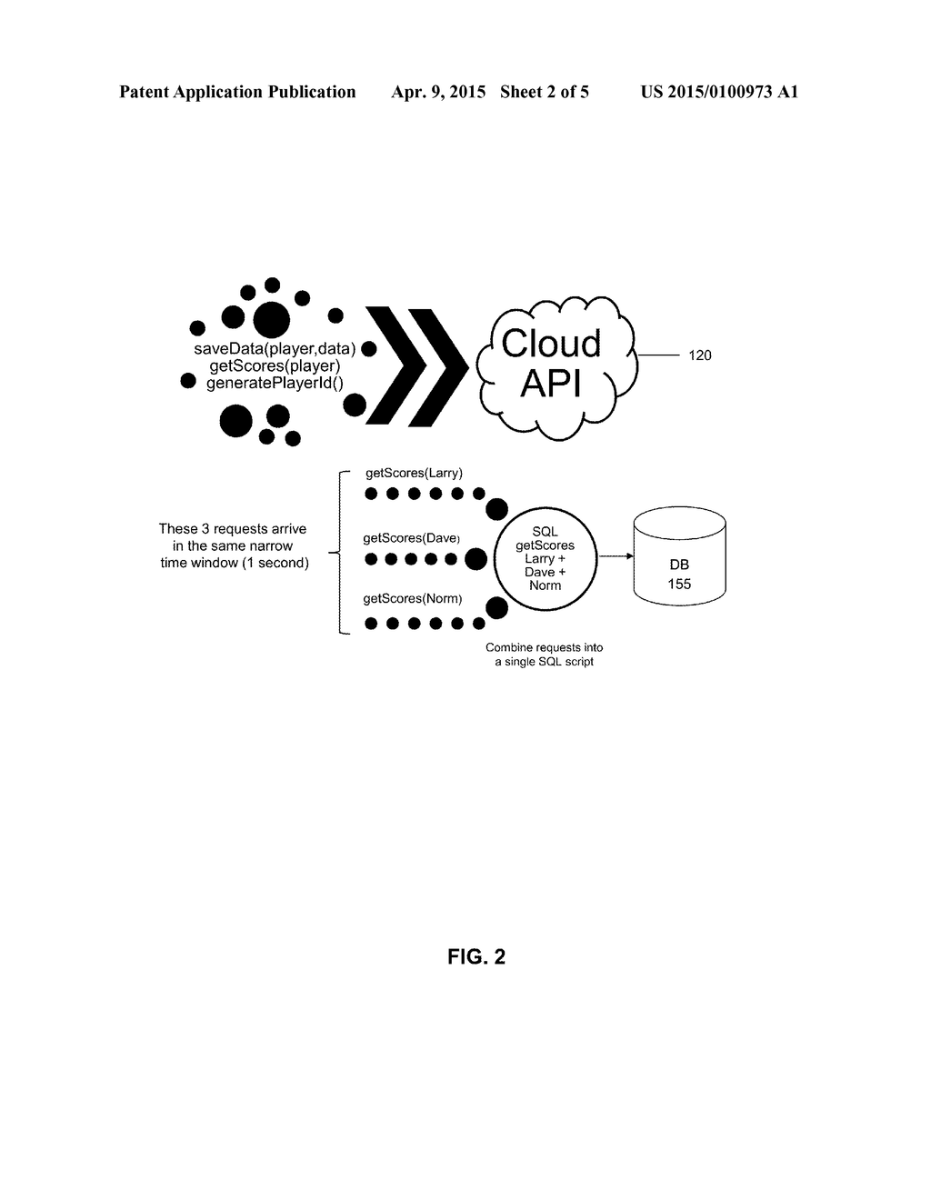 Intelligent High-Volume Cloud Application Programming Interface Request     Caching - diagram, schematic, and image 03