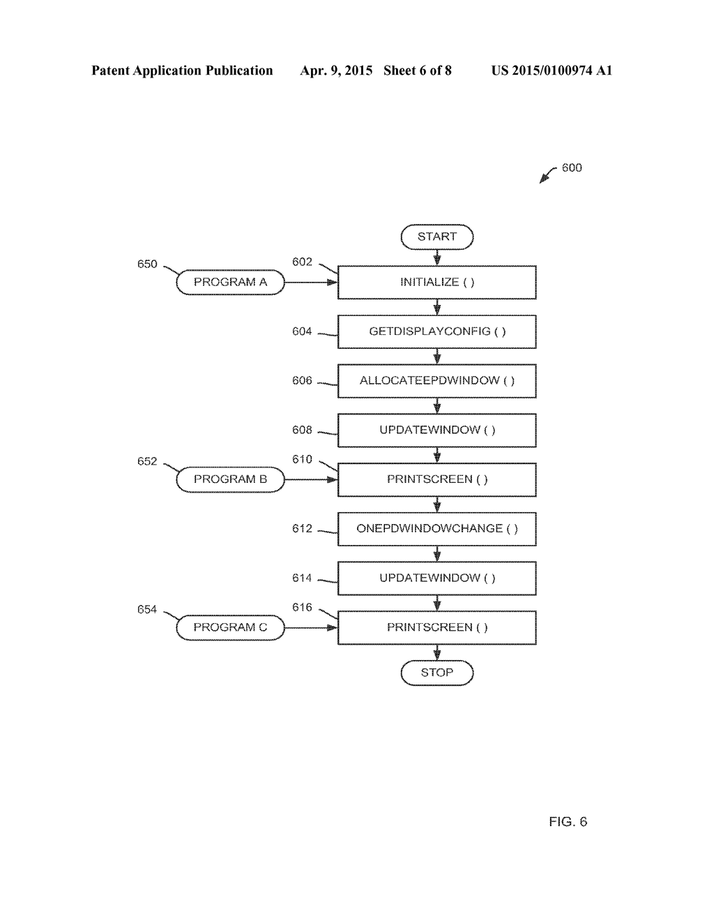 APPLICATION PROGRAMMING INTERFACE FOR PROVIDING NATIVE AND NON-NATIVE     DISPLAY UTILITY - diagram, schematic, and image 07