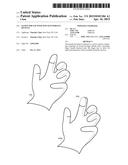 Glove for use with touch interface devices diagram and image