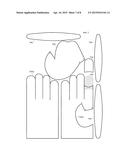 Glove for use with touch interface devices diagram and image