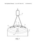 PREFABRICATED CONCRETE POLE BASE AND ADJUSTABLE CONNECTOR diagram and image