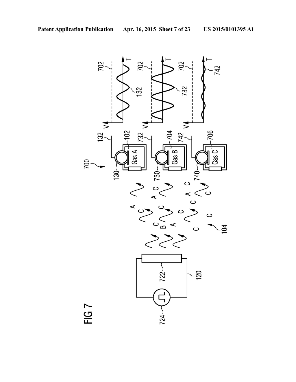 PHOTOACOUSTIC GAS SENSOR DEVICE AND A METHOD FOR ANALYZING GAS - diagram, schematic, and image 08