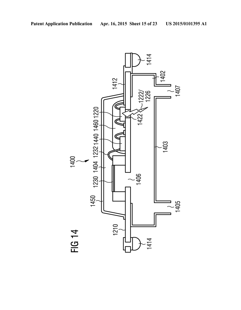 PHOTOACOUSTIC GAS SENSOR DEVICE AND A METHOD FOR ANALYZING GAS - diagram, schematic, and image 16