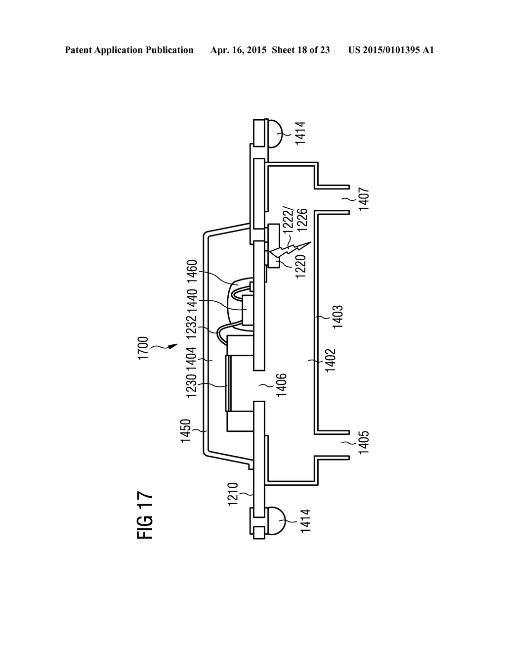 PHOTOACOUSTIC GAS SENSOR DEVICE AND A METHOD FOR ANALYZING GAS - diagram, schematic, and image 19