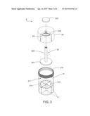 CONTAINER CAPABLE OF MIXING MULTIPLE MATERIALS diagram and image