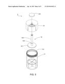 CONTAINER CAPABLE OF MIXING MULTIPLE MATERIALS diagram and image