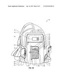 BAG WITH BUILT-IN RECEPTACLE DEVICE diagram and image