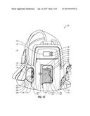 BAG WITH BUILT-IN RECEPTACLE DEVICE diagram and image