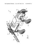 MACHINE SUSPENSION AND HEIGHT ADJUSTMENT WITH ROTARY ACTUATOR diagram and image