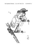 MACHINE SUSPENSION AND HEIGHT ADJUSTMENT WITH ROTARY ACTUATOR diagram and image