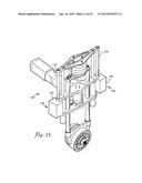 MACHINE SUSPENSION AND HEIGHT ADJUSTMENT WITH ROTARY ACTUATOR diagram and image