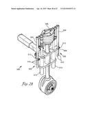 MACHINE SUSPENSION AND HEIGHT ADJUSTMENT WITH ROTARY ACTUATOR diagram and image