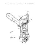 MACHINE SUSPENSION AND HEIGHT ADJUSTMENT WITH ROTARY ACTUATOR diagram and image