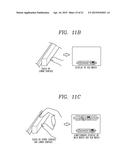 GLASS TYPE TERMINAL HAVING THREE-DIMENSIONAL INPUT DEVICE AND SCREEN     CONTROL METHOD THEREOF diagram and image