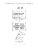 GLASS TYPE TERMINAL HAVING THREE-DIMENSIONAL INPUT DEVICE AND SCREEN     CONTROL METHOD THEREOF diagram and image