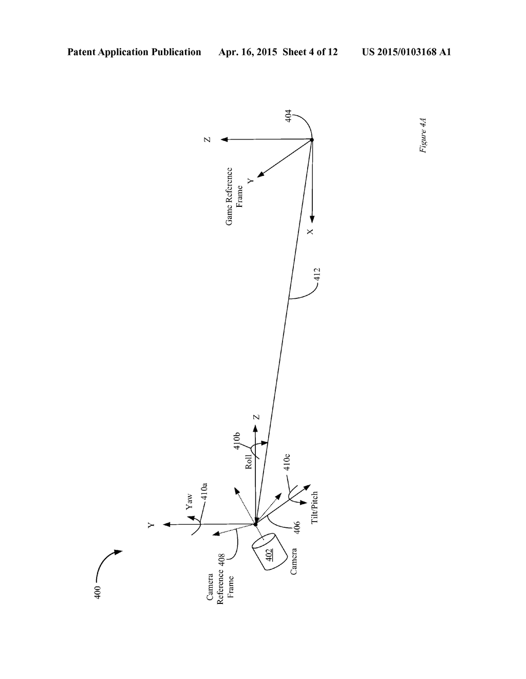 TRUE SPACE TRACKING OF AXISYMMETRIC OBJECT FLIGHT USING DIAMETER     MEASUREMENT - diagram, schematic, and image 05