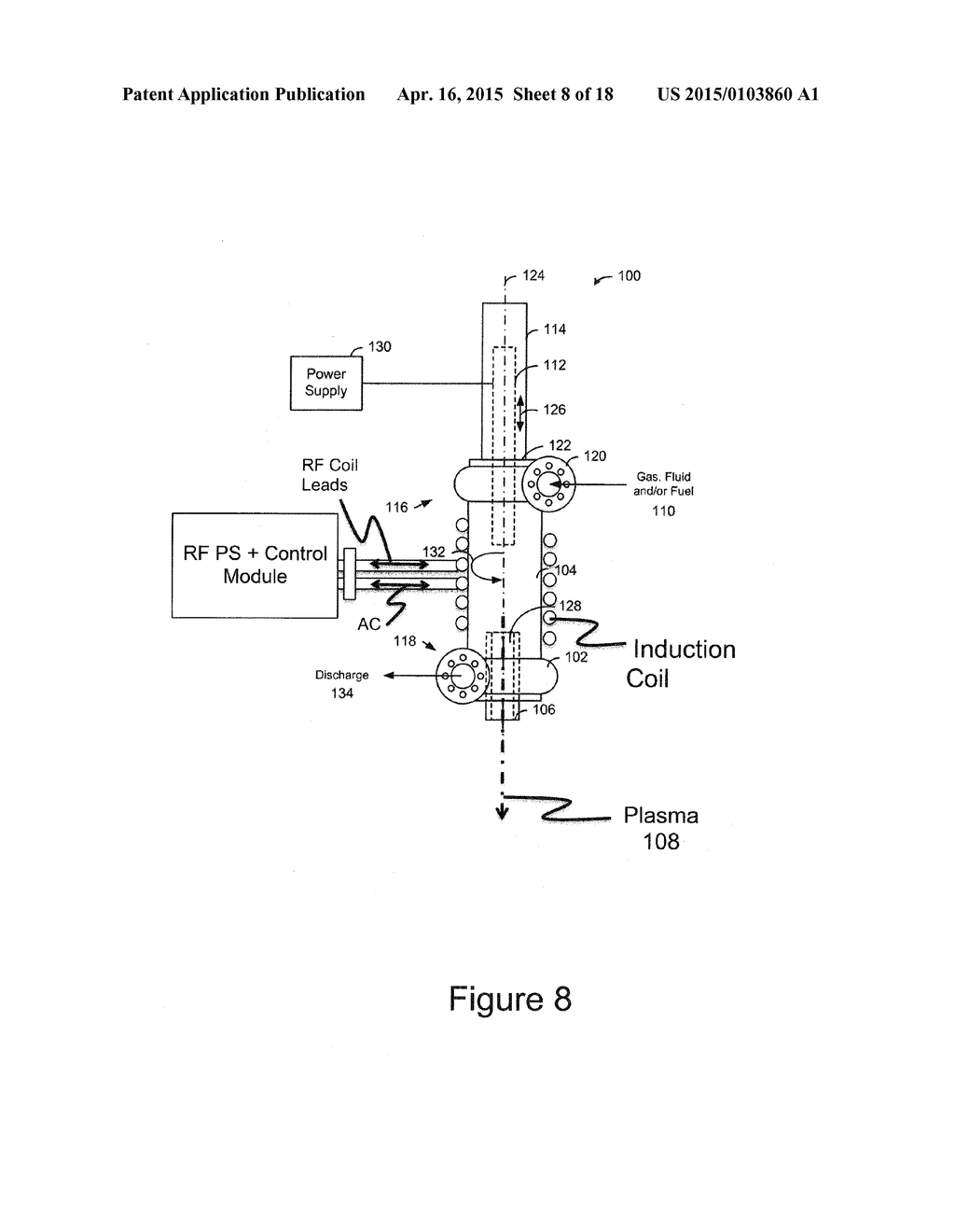 INDUCTIVELY COUPLED PLASMA ARC DEVICE - diagram, schematic, and image 09