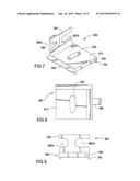 COMBINATION MOUNTING AND GROUNDING CLIP diagram and image