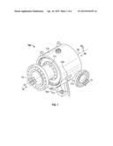 INTERNAL-DRIVEN COMPRESSOR HAVING A POWERED COMPRESSOR ROTOR diagram and image