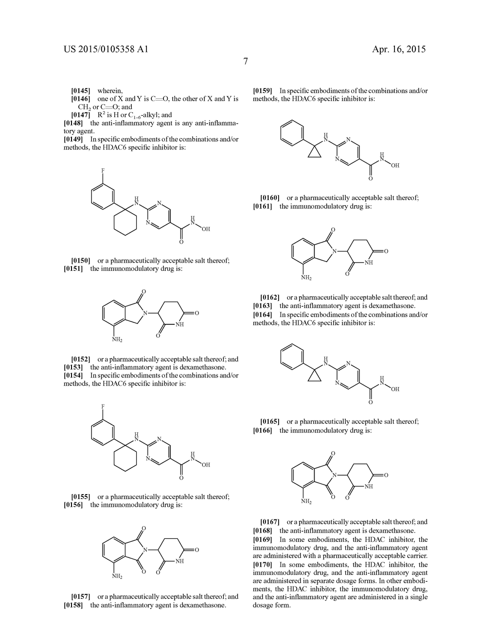 COMBINATIONS OF HISTONE DEACETYLASE INHIBITORS AND IMMUNOMODULATORY DRUGS - diagram, schematic, and image 36