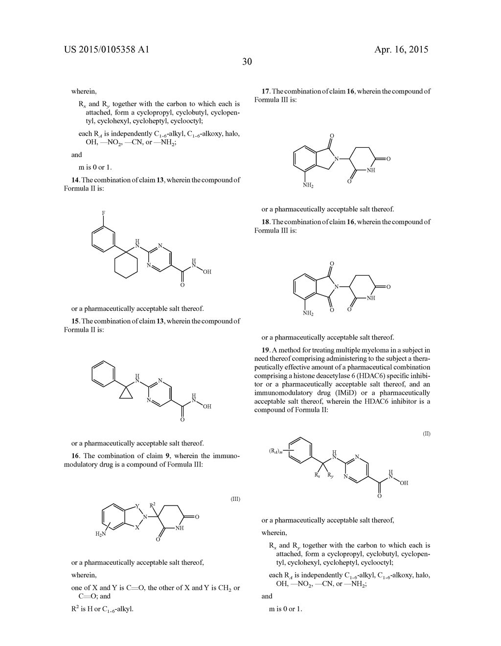 COMBINATIONS OF HISTONE DEACETYLASE INHIBITORS AND IMMUNOMODULATORY DRUGS - diagram, schematic, and image 59