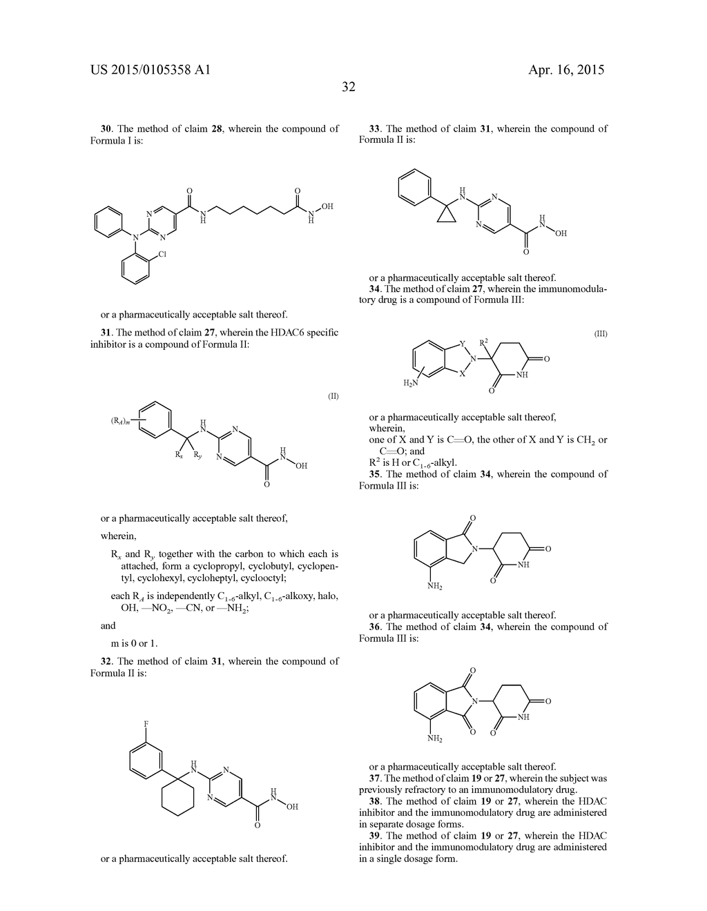 COMBINATIONS OF HISTONE DEACETYLASE INHIBITORS AND IMMUNOMODULATORY DRUGS - diagram, schematic, and image 61