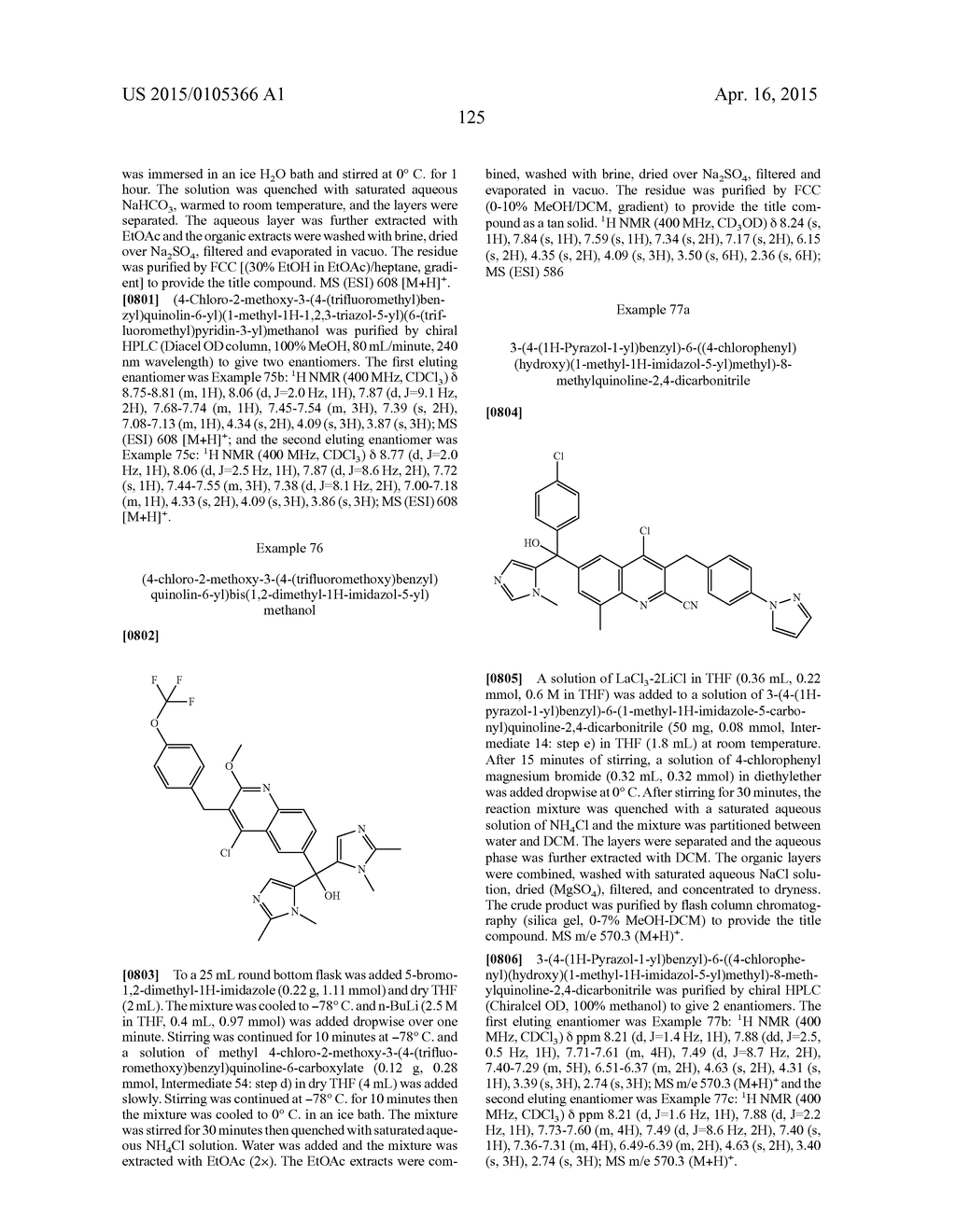 METHYLENE LINKED QUINOLINYL MODULATORS OF RORyt - diagram, schematic, and image 126